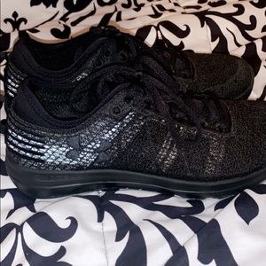 Under Armour sneakers!